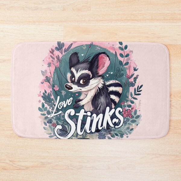 Item preview, 'Love Stinks' Skunk #2 designed and sold by Driftwood Spirits.