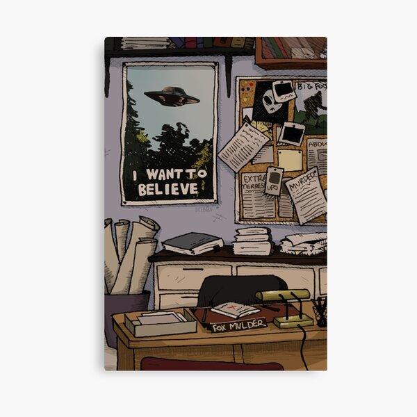 Bureau de Mulder Impression sur toile