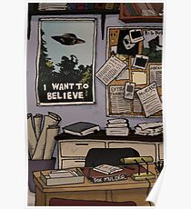 Mulder's Office Poster