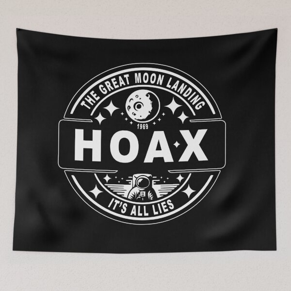 Item preview, The Great Moon Landing Hoax designed and sold by TaraGbear.