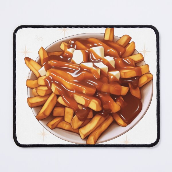 Item preview, Poutine - The Canadian Salad: A Delightful Fusion of Fries, Gravy, and Cheese Curds designed and sold by montrealinabox.