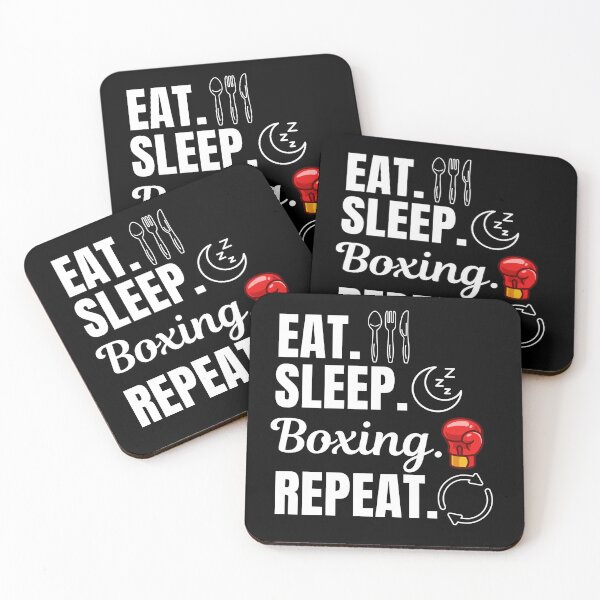 Item preview, Eat, sleep, boxing, repeat. Boxing sport fighters and lovers designed and sold by NBSStore.