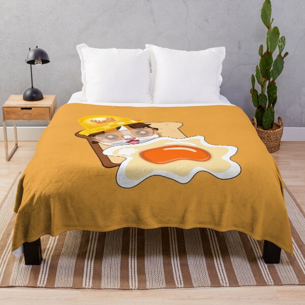 Item preview, Fried eggs toast bread designed and sold by minimalartstory.