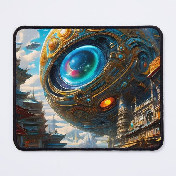 Item preview, The Eye of the Future - Science Fantasy designed and sold by Delerat7.
