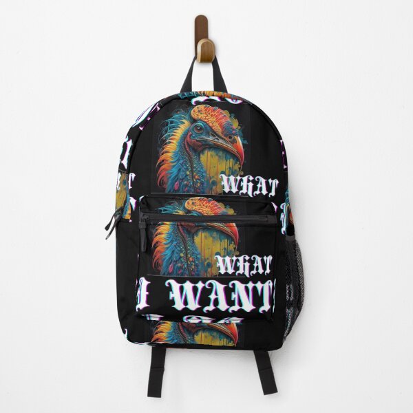 Item preview, I do what I want say Cassowary in van Gogh style funny artistic gifts designed and sold by thankful-loco.