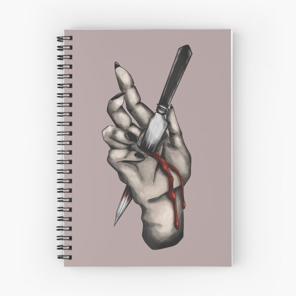 Item preview, Hand with knife designed and sold by sagegreenmoon.