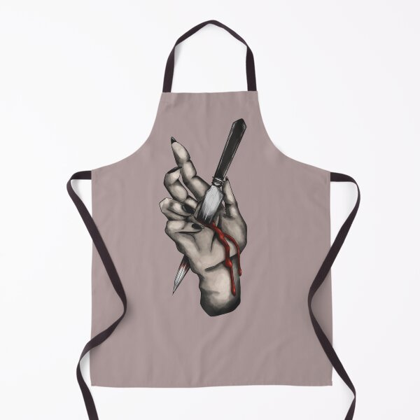 Item preview, Hand with knife designed and sold by sagegreenmoon.