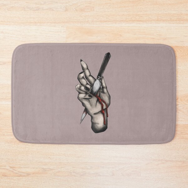 Item preview, Hand with knife designed and sold by sagegreenmoon.
