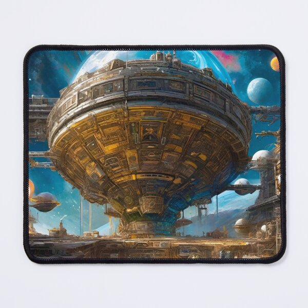 Item preview, Futuristic City - Surreal Sci Fi designed and sold by Delerat7.