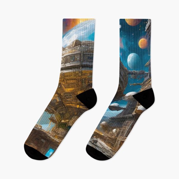 Item preview, Futuristic City - Surreal Sci Fi designed and sold by Delerat7.