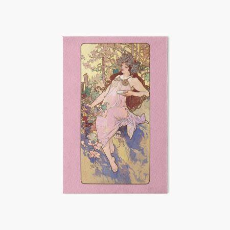 HD. Spring, by Alphonse Mucha (1896) High Definition