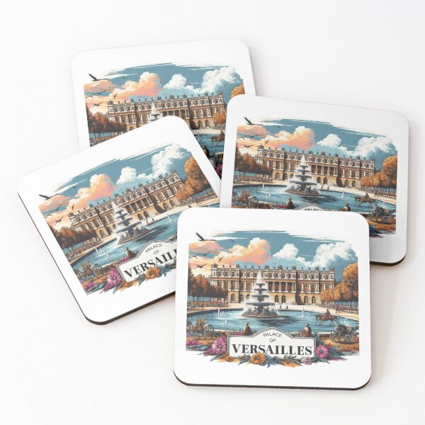 Item preview, PALACE OF VERSAILLES Watercolor designed and sold by PaintMeWorld.