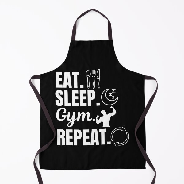 Item preview, Eat, sleep, gym, repeat. Gym workout activity lovers designed and sold by NBSStore.