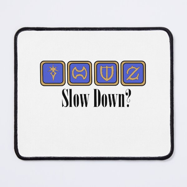 Item preview, Slow Down? designed and sold by AncientStories.