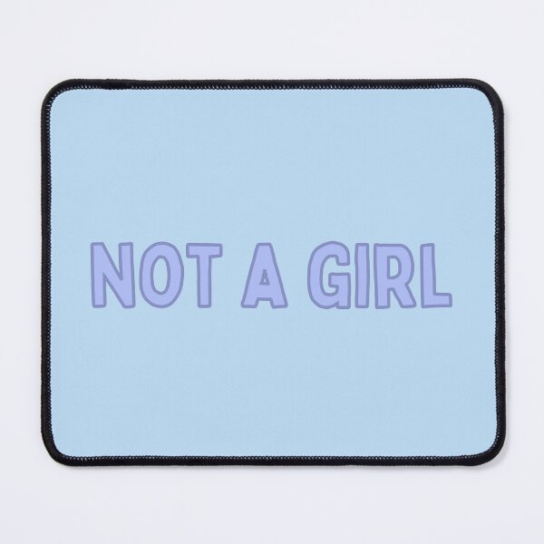 Item preview, not a girl blue designed and sold by careofjacks.
