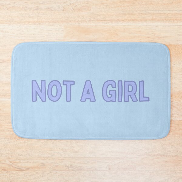Item preview, not a girl blue designed and sold by careofjacks.