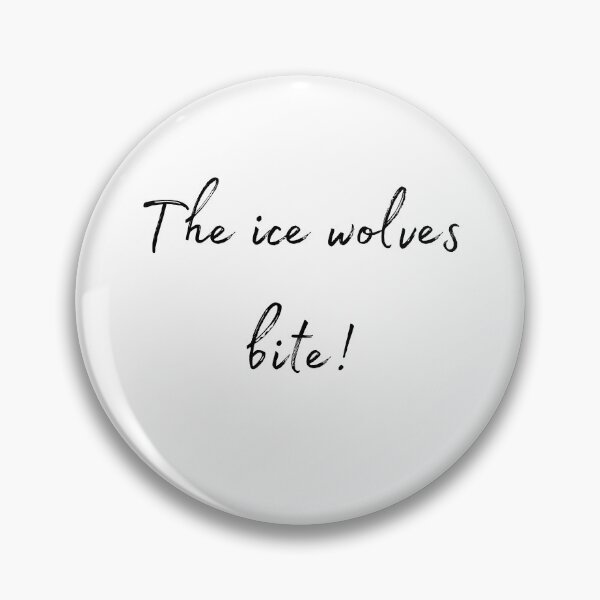 Item preview, DOTA 2 quote | Crystal Maiden | The ice wolves bite! | queenoflaura designed and sold by queenoflaura.