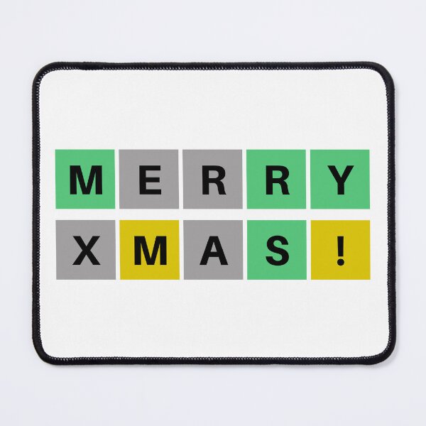 Item preview, Merry xmas Wordle designed and sold by Entropiverse.