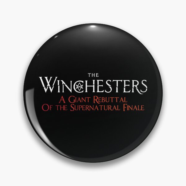 Item preview, The Winchesters: A Giant Rebuttal of the Supernatural Finale (White) designed and sold by TheFangirlBiz.