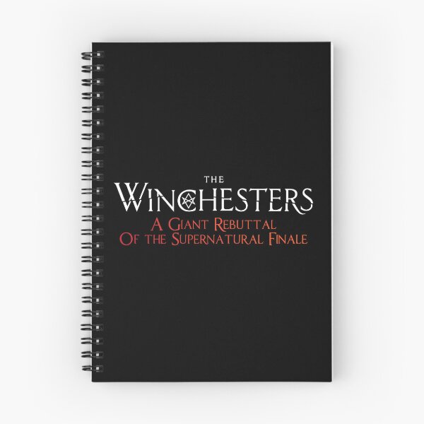Item preview, The Winchesters: A Giant Rebuttal of the Supernatural Finale (White) designed and sold by TheFangirlBiz.