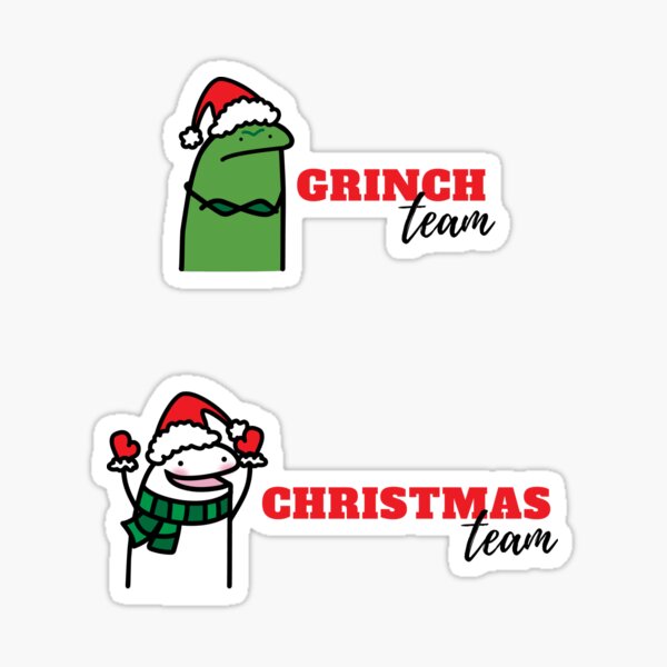 Get in the Holiday Spirit with Grinch Squad Stickers