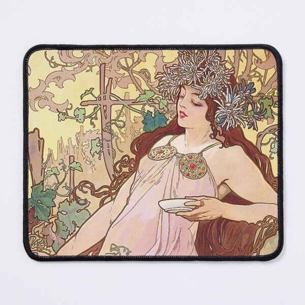 Item preview, The Four Seasons - Autumn, by Alphonse Mucha. HIGH DEFINITION designed and sold by MINDTHECHERRY.