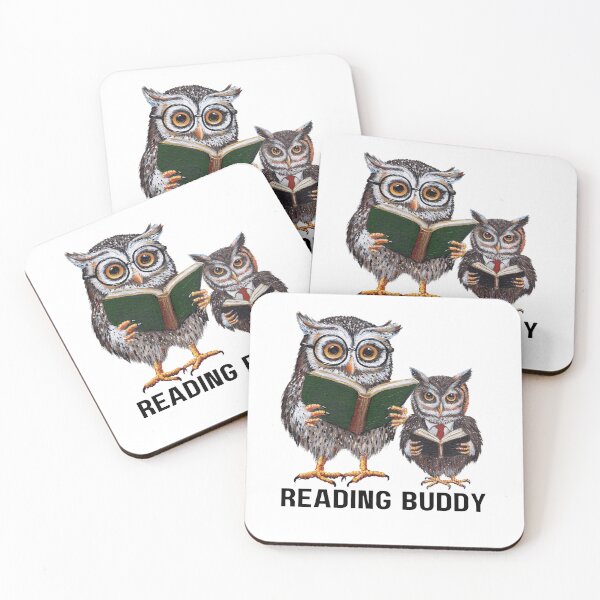 Item preview, Owl reading buddy designed and sold by Roy & Tiffany.