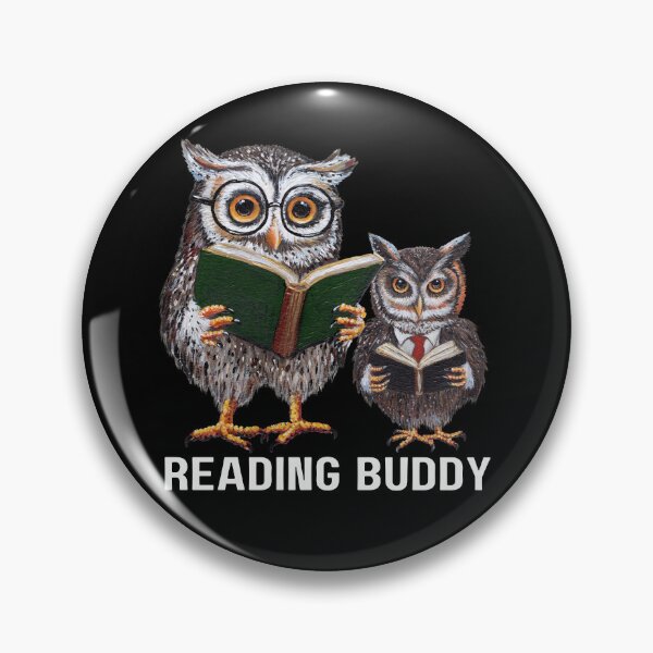 Item preview, Owl reading buddy designed and sold by Roy & Tiffany.