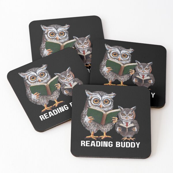 Item preview, Owl reading buddy designed and sold by Roy & Tiffany.