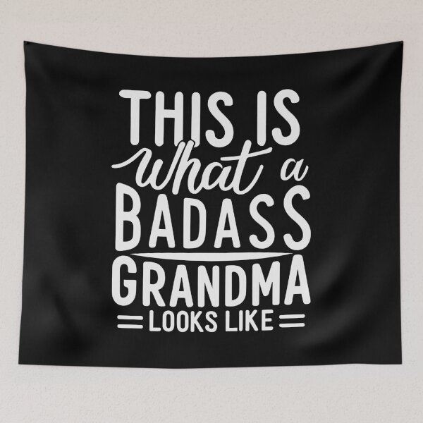 Item preview, Empowered Grandma Series: Crisp White Text designed and sold by EmeraldeaArt.