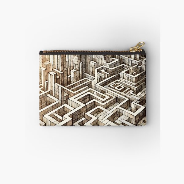 Item preview, Maze of Urban Complexity Artwork designed and sold by PictorialWhimsy.