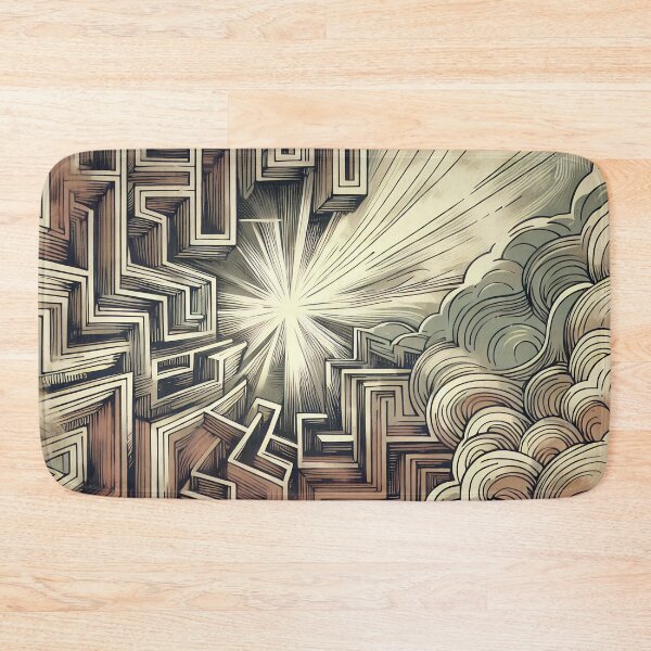Item preview, Maze of the Radiant Dawn designed and sold by PictorialWhimsy.