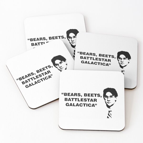 Item preview, "Bears, Beets, Battlestar Galactica" The Office Quote designed and sold by Michael  D.