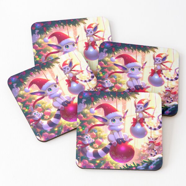 Item preview, Four Lemurs Swinging in a Jungle of Ornaments designed and sold by Targa-desing.