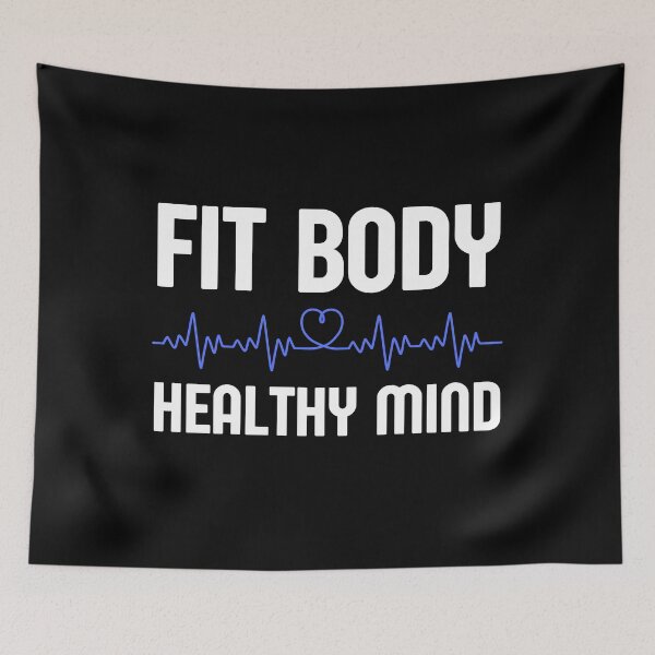 Item preview, Fit Body Healthy Mind Fitness Is Lifestyle designed and sold by light-artist.