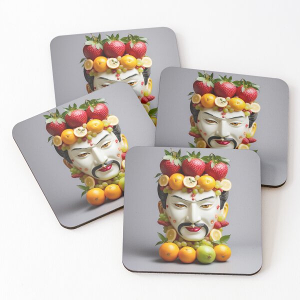Item preview, Male Warrior Fruit face 05 designed and sold by txstock.