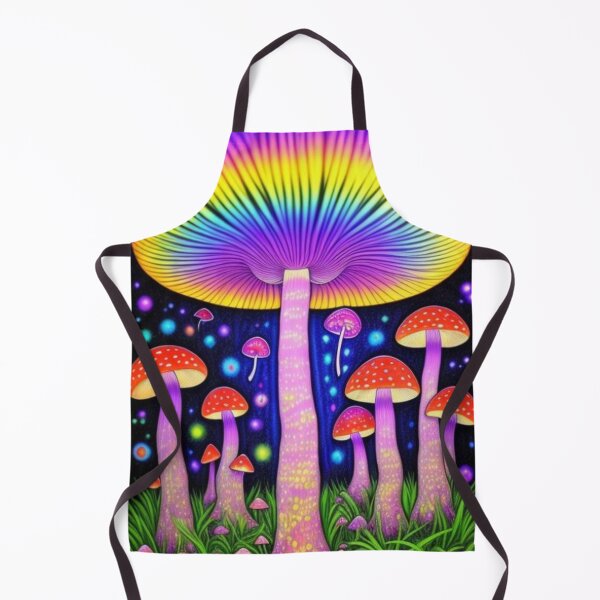 Item preview, Vintage Colorful Psychedelic Mushrooms designed and sold by TheDarkWardrobe.