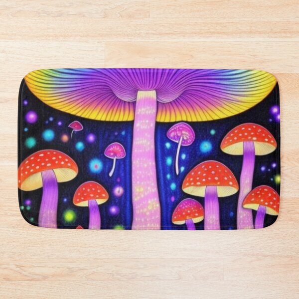Item preview, Vintage Colorful Psychedelic Mushrooms designed and sold by TheDarkWardrobe.