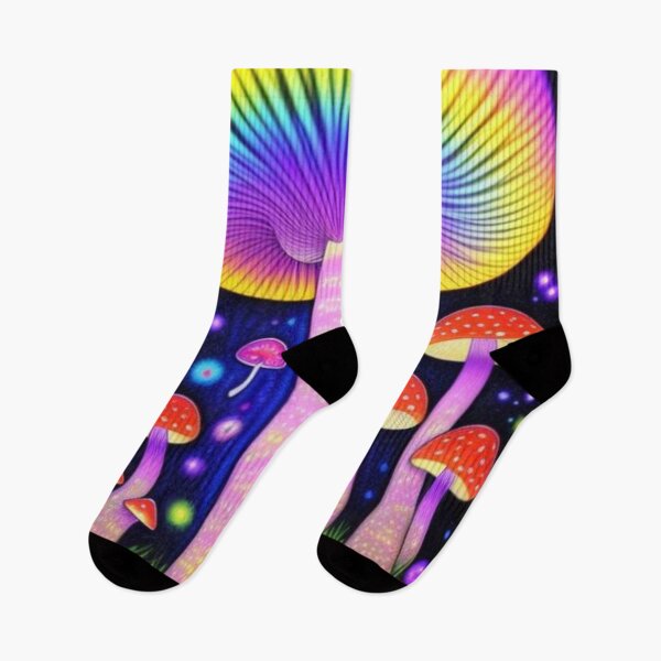 Item preview, Vintage Colorful Psychedelic Mushrooms designed and sold by TheDarkWardrobe.