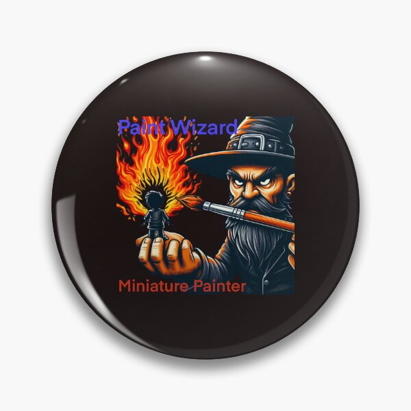 Item preview, Miniature Painter  Paint Wizard designed and sold by Albin1961.