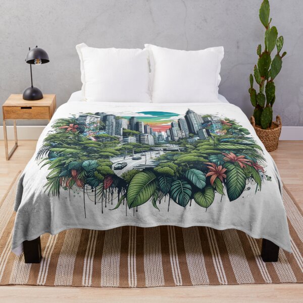 Item preview, Urban Jungle Fusion designed and sold by TextileTrove.