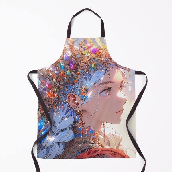 Item preview, Ethereal Gemstone Crown Anime Girl designed and sold by bubblegoth.