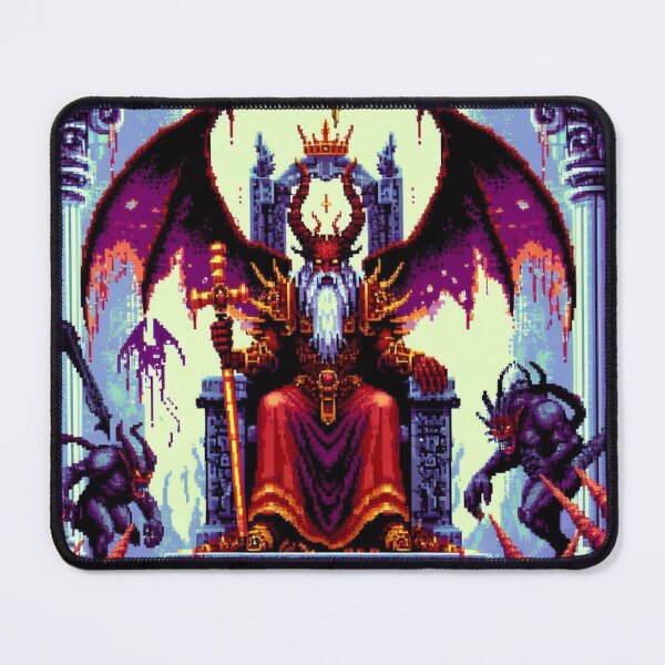 Item preview, Demonic Champion Rupecht Necht designed and sold by The Fluffenhammer Merch Store.