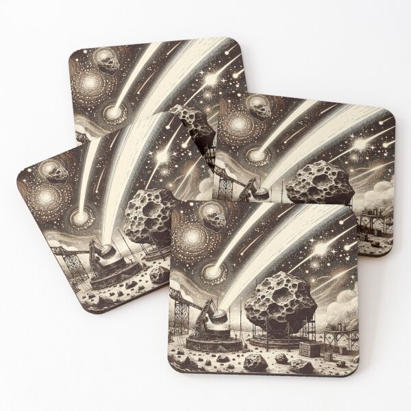 Item preview, Cosmic Mining Mysteries Unveiled designed and sold by PictorialWhimsy.