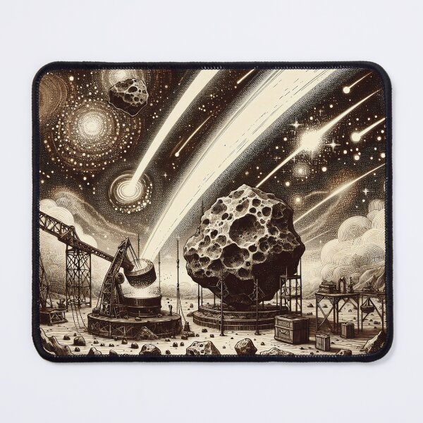 Item preview, Cosmic Mining Mysteries Unveiled designed and sold by PictorialWhimsy.