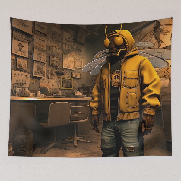 Item preview, Bee | Hip Hop style designed and sold by ComicsFactory.