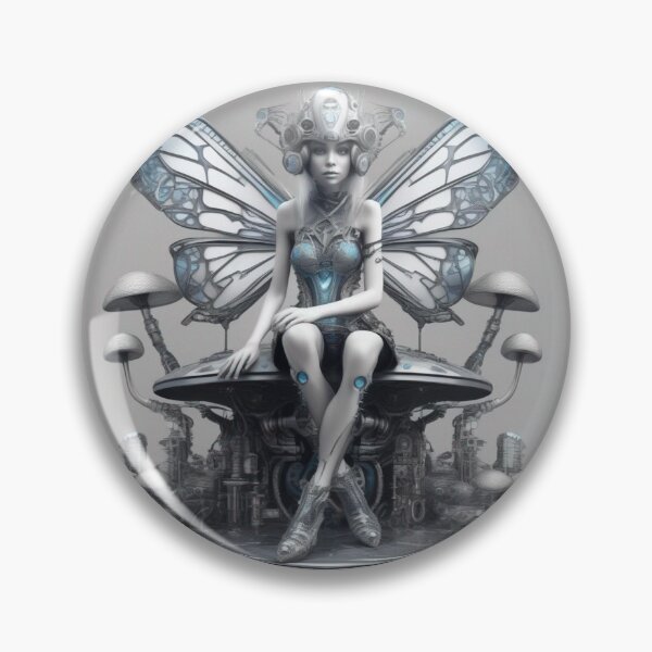 Item preview, cyberpunk fairy designed and sold by Zelda50.