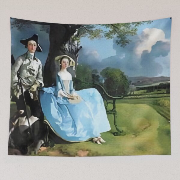 Item preview, Mr. and Mrs. Andrews by Thomas Gainsborough designed and sold by CMooreWorx.