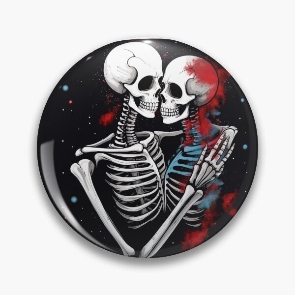Item preview, "Beyond Bones Galaxy Girl's Skeleton Embrace" designed and sold by vzrnmichsudops.