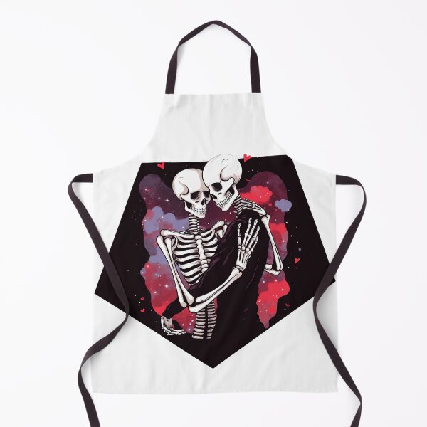 Item preview, "Cosmic Affection: Skeleton and Galaxy Bond" designed and sold by vzrnmichsudops.